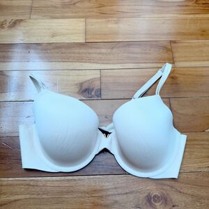 Women Victoria's Secret Lightly Lined Bra Full Coverage in Light Beige Size 36C